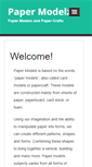 Mobile Screenshot of papermodelz.info